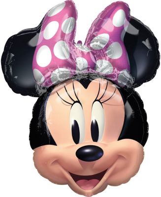 3 Stück Disney Minnie Maus Einhorn Mädchen Geburtstag Party Helium Folienballon 