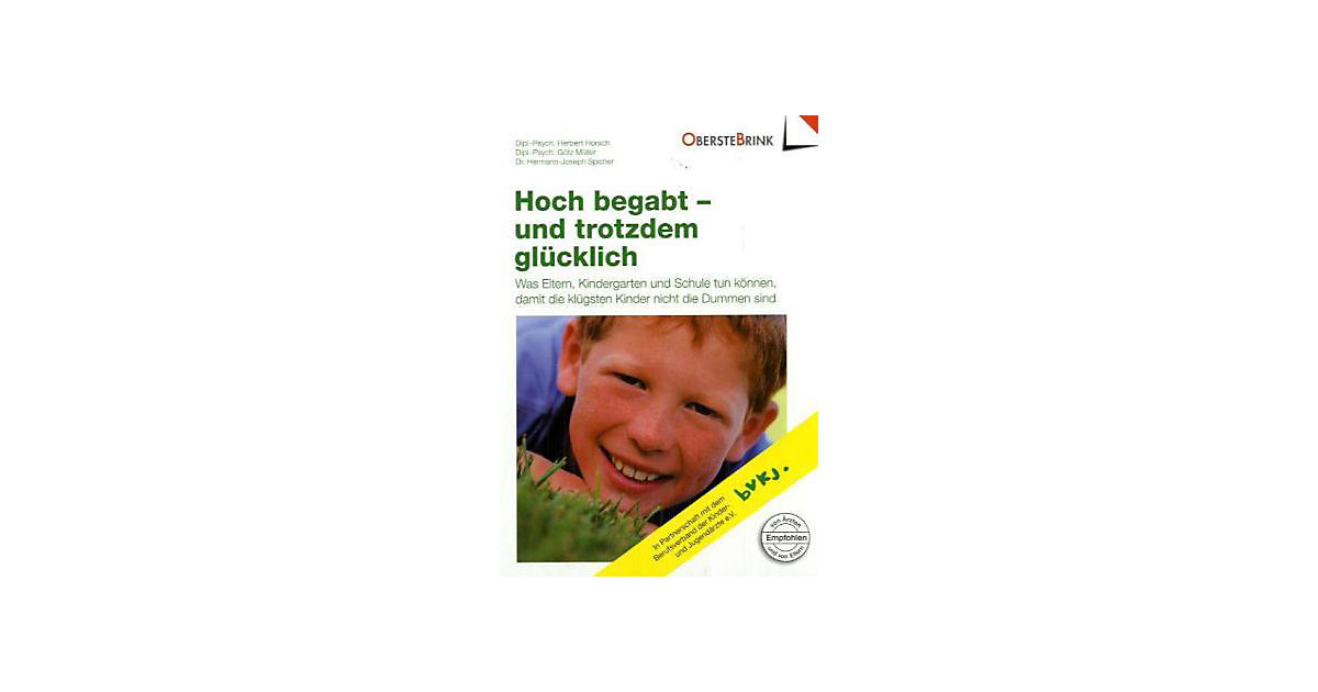 Oberstebrink Verlag · Hoch begabt - und trotzdem glücklich Oberstebrink Verlag · Hoch begabt - und trotzdem glücklich