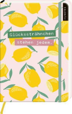 Image of myNOTES Notizbuch A5: Glückssträhnchen stehen jedem