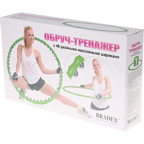 Обруч-тренажер Bradex, с массажными шариками от Bradex