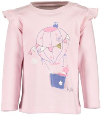 Bellybutton Baby-Mädchen Langarmshirt - Süßes Sweat Shirt Mit Print