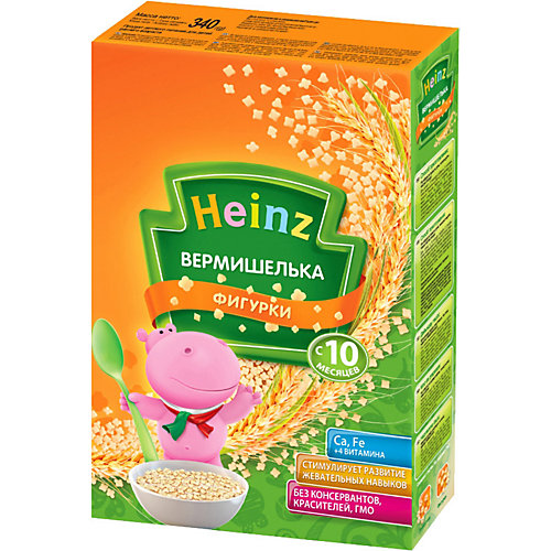 Вермишелька Heinz Фигурки, с 10 мес от Heinz