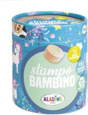 Aladine Stampo Stempel Bambino Stempelsets für Kinder ab 3 Jahren 