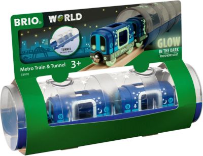 Tunnel Box UBahn Glow in the Dark, BRIO myToys