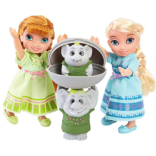 Игровой набор Jakks Pacific Анна, Эльза и троли от Jakks Pacific