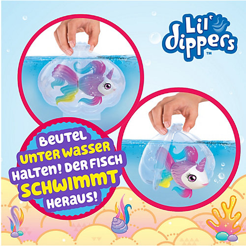 Игровой набор Little live pets Рыбка-единорожка в аквариуме Lil' Dippers от Moose