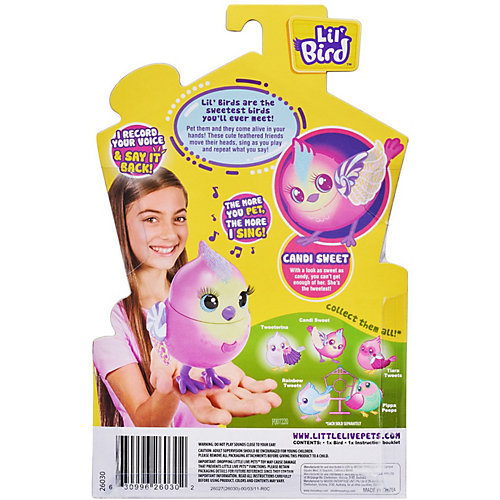 Птичка Little live pets Твити-Свити от Moose