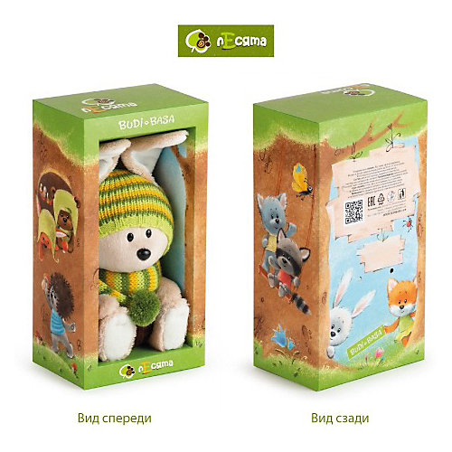Мягкая игрушка Budi Basa Медведь Федот в оранжевой майке и курточке, 15 см от Budi Basa