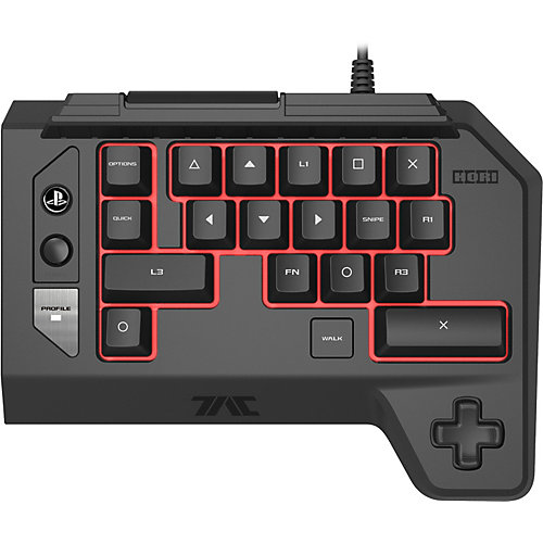 Игровая мышь и кейпад Hori PS4 T.A.C. Four Type K2, PS4-124E