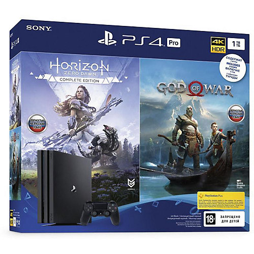 Игровая приставка Sony PlayStation 4 1TB PRO, CUH-7208B от Sony