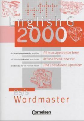 Buch - English G 2000, Ausgabe B: Wordmaster Bd.5/6