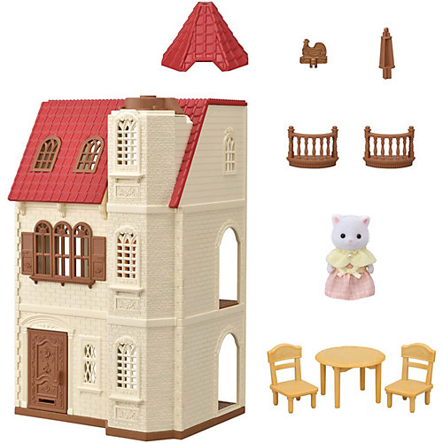Игровой набор Sylvanian Families Трехэтажный дом с флюгером от Эпоха Чудес