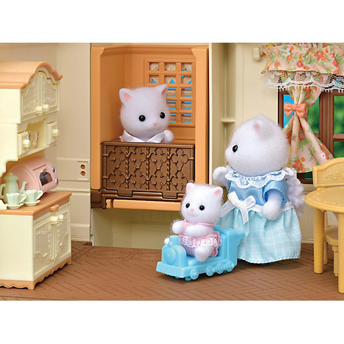 Игровой набор Sylvanian Families Трехэтажный дом с флюгером от Эпоха Чудес