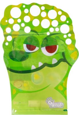 Мыльные пузыри-перчатка  Junfra "Крокодил"