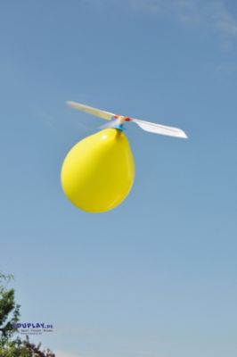 2 Luftballons Spielzeug Ballonhelikopter Ballon Helikopter 