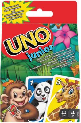 Mattel Games 52456 UNO Junior Kartenspiel für Kinder Kinderspiel Familienspiel 