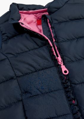 Steppweste mit Rüschenblende Outdoorwesten für Kinder, s.Oliver | myToys