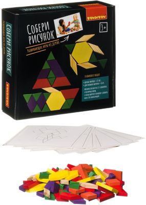 Развивающая игра Bondibon Собери рисунок