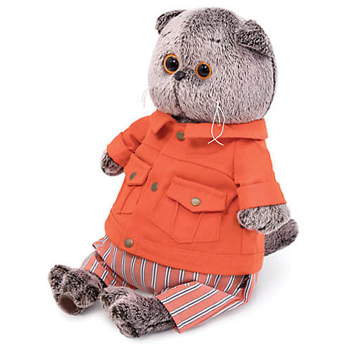 Мягкая игрушка Budi Basa Кот Басик в оранжевой куртке и штанах, 25 см от Budi Basa