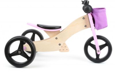 Laufrad-Trike 2 in 1 Rosa 2