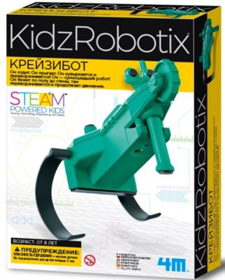 Набор для робототехники 4M KidxRobotix Крейзибот