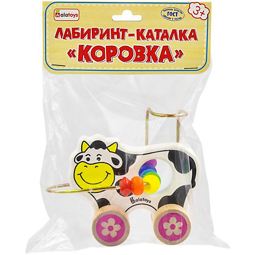 Лабиринт-каталка Alatoys "Коровка" от Alatoys