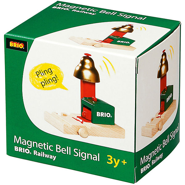 Sehr guter Zustand BRIO 33754 Magnetisches Glockensignal