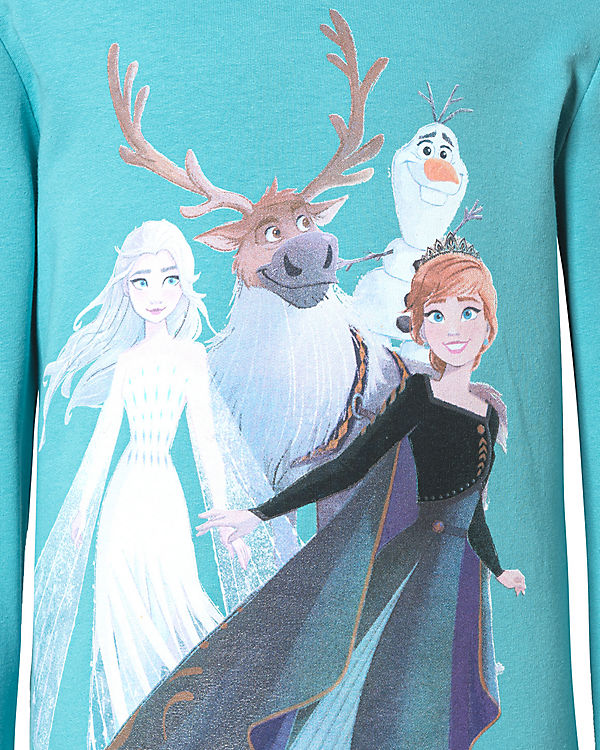 Disney Die Eiskönigin II Offizielles Lizenzprodukt Mädchen Trainingsanzug Hoodie Sweatshirt und Jogger Fleece Kleidung Set Anna & Elsa Figuren 3-8 Jahre 