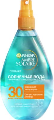 Спрей для тела Garnier Ambre Solaire "Солнечная вода" SPF 30 , 150 мл