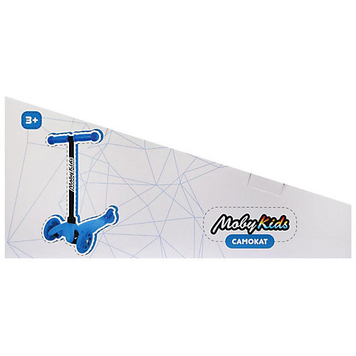 Трёхколёсный самокат Moby Kids Basic 1, 120 мм от Moby Kids