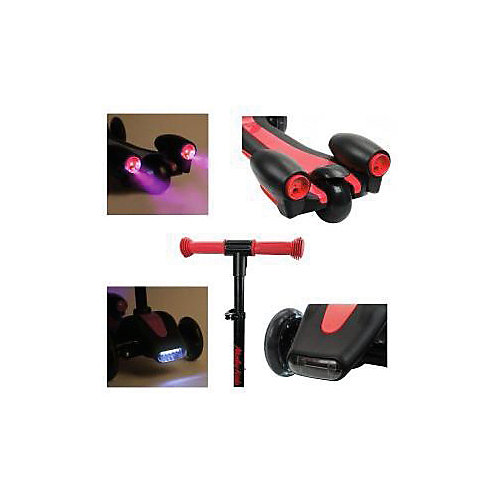 Трёхколёсный самокат Moby Kids Junior Rocket, 120/100 мм от Moby Kids