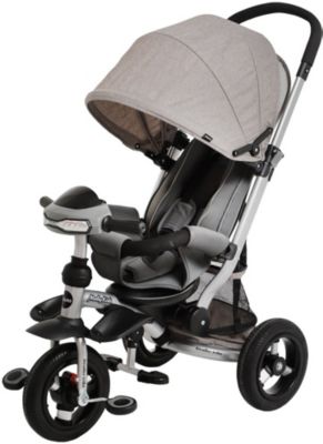 Трёхколёсный велосипед-коляска Moby Kids Stroller trike Air Car, 10x10