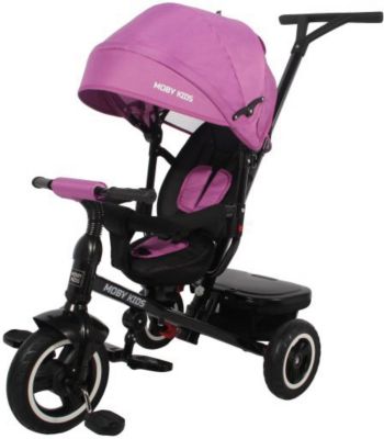 Трёхколёсный велосипед Moby Kids Rider 360° Air Car, 10х8