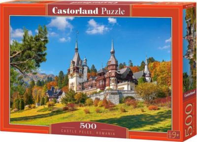 Пазл Castorland Замок Пелеш, Румыния, 500 деталей