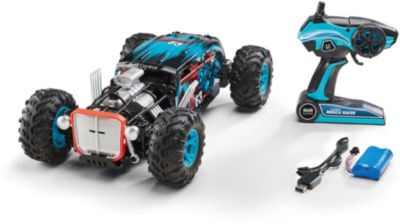 Image of "RC Hot Rod ""Muscle Racer"", Robust im Maßstab 1:12, Revell Control Ferngesteuertes Auto mit 4WD Allrad-Antrieb, 38,5 cm"