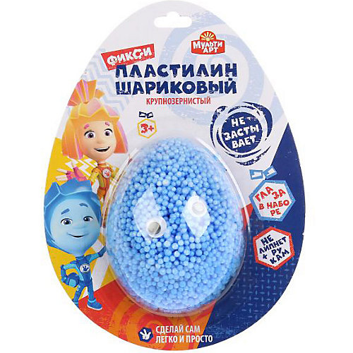 Шариковый пластилин Multiart "Фиксики" от Multiart