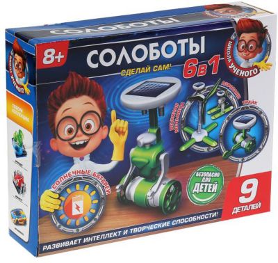 Набор для конструирования Играем вместе "Солоботы 6в1"