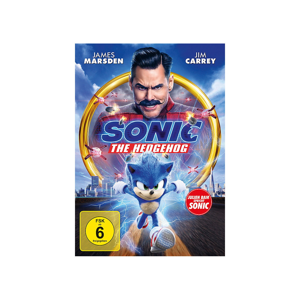 DVD Sonic The Hedgehog
