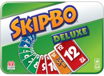 Spiel ab 7 Jahren Skip-Bo Kartenspiel Familienspiel geeignet für 2-6 Spieler