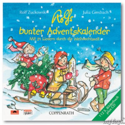 Buch - CD Rolf Zuckowski und Freunde´´Rolfs Bunter Adventskalender´´