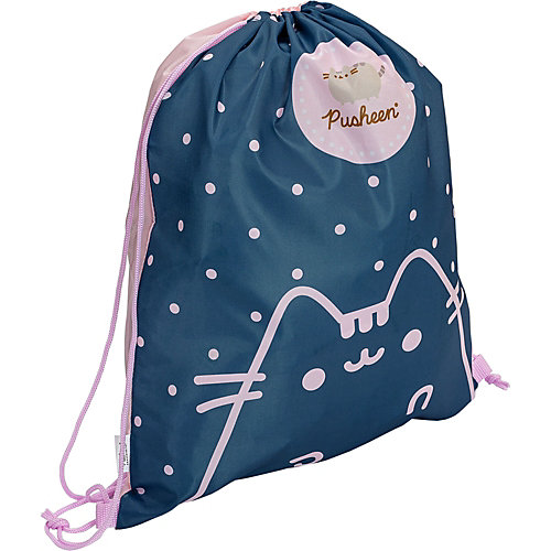 Мешок для обуви Pusheen - черный джинсовый от Seventeen