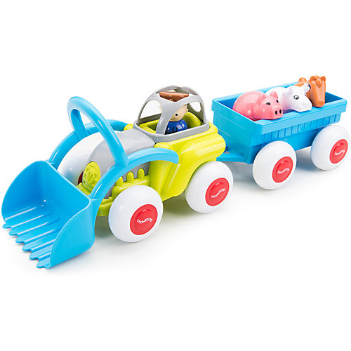 Набор Viking Toys "Сафари. Трактор с животными в прицепе" от Viking Toys