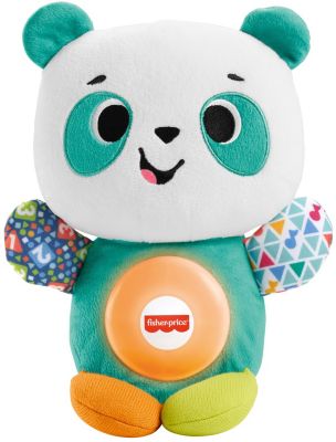 FisherPrice BlinkiLinkis Panda, BabySpielzeug mit Musik