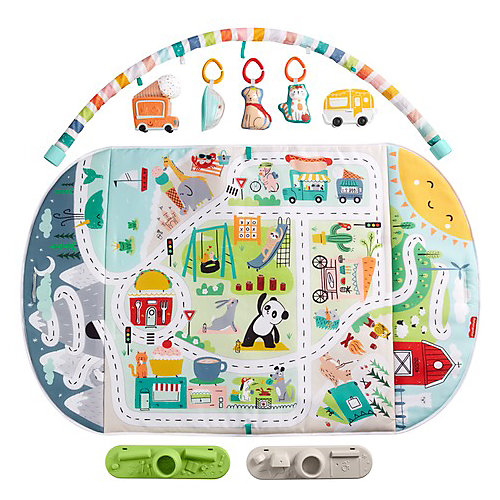Развивающий коврик Fisher Price, большой от Mattel