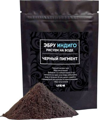 Загуститель Unid Эбру Индиго "Черная вода"