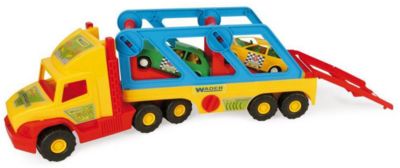 Игровой набор Wader Super Truck,  с авто-купе