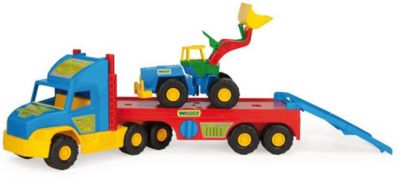 Игровой набор Wader Super Truck, с трактором