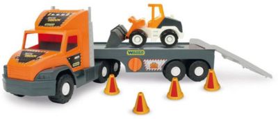 Игровой набор Wader Super Tech Truck, с бульдозером