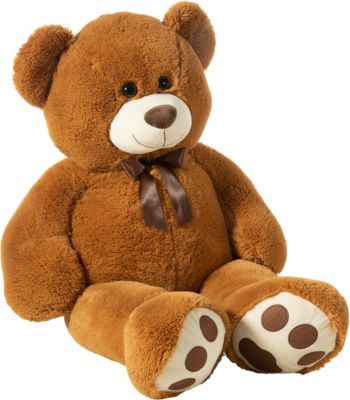 Inware 7764 Kuscheltier Bär Seebär beige sitzend 35 cm Teddy Teddybär Stofftier 