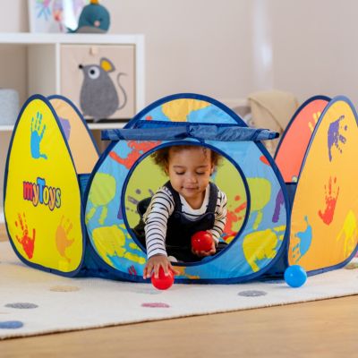 PopUp Bällebad Blüte mit 100 Bällen 2